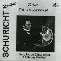 Schuricht: Pre-war 78 rpm recordings