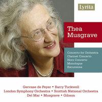 Musgrave: Concerto for Orchestra, Clarinet Concerto, Horn Concerto, Monologue & Excursions