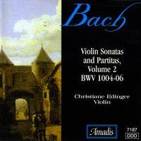Violin Partita No. 3 in E Major, BWV 1006: IV. Menuett I