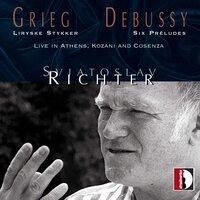 Edvard Grieg, Claude Debussy: Live in Athens, Kozani and Cosenza - Sviatoslav Richter