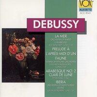 Debussy: La mer, Prélude à l'après-midi d'un faune, Arabesque No. 2 & Clair de lune