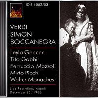 Verdi, G.: Simon Boccanegra [Opera] (1958)