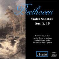 Beethoven: Violin Sonatas Nos. 5, 10