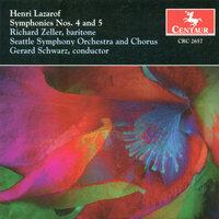 Lazarof, H.: Symphonies Nos. 4 and 5
