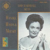 Marshall, Lois: Oratorio and Operatic Arias - Handel, Haydn, Mozart (1956-1959)