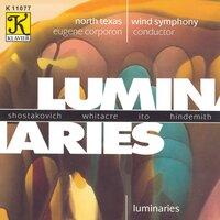 North Texas Wind Symphony: Luminaries