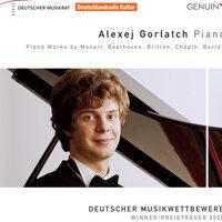 Alexej Gorlatch Piano Recital