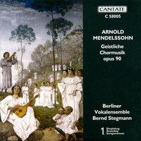 Geistliche Chormusik, Op. 90: No. 6, Motet for the Commemoration of the Dead