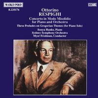 Respighi: Concerto in Modo Misolidio / Three Preludes On Gregorian Themes