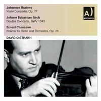 Brahms, J.S. Bach & Chausson: Violin Concertos
