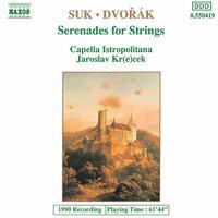 Suk / Dvorak: Serenades for Strings