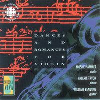 Ross / Debussy / Bach / Paganini: Dances and Romances for Violin