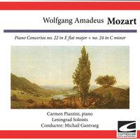 Wolfgang Amadeus Mozart: Piano Concertos no. 22 in E flat major - no. 24 in C minor