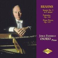 Brahms: Piano Sonata No.3 / Fantasies / Piano Pieces, Op. 119