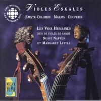 Marais / Sainte-Colombe / Couperin: Pieces for 2 Viols