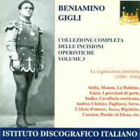 Vocal Recital: Gigli, Beniamino - Verdi, G. / Massenet, J. / Puccini, G. / Bizet, G.  (1930-1941)