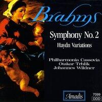 Brahms: Symphony No. 2 / Haydn Variations