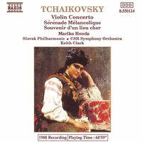 Tchaikovsky: Violin Concerto in D Major / Serenade Melancolique / Souvenir D'Un Lieu Cher