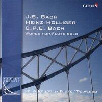 Flute Recital: Renggli, Felix - Bach, J.S. / Holliger, H. / Bach, C.P.E.