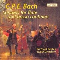 Bach, C.P.E.: Flute Sonatas