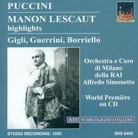 Puccini, G.: Manon Lescaut  [1950]