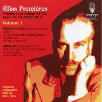 Bliss Premiers, Vol. 1 (Recorded 1939 & 1946)