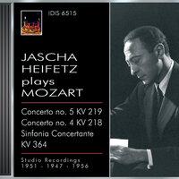 Mozart, W.A.: Violin Concertos Nos. 4 and 5 / Sinfonia Concertante, K. 364 (Jascha Heiftez Plays Mozart, Vol. 1) (1949, 1951, 1956)