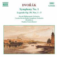 Dvořák: Symphony No. 1 - Legends Op. 59, Nos. 1-5