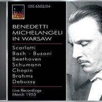 Michelangeli, Arturo Benedetti: Michelangeli in Warsaw (13 and 27 March 1955)
