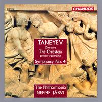 Taneyev: Oresteia Overture / Symphony No. 4