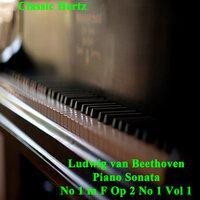Ludwig van Beethoven Piano Sonata  No 1 in F Op 2 No 1 Vol 1