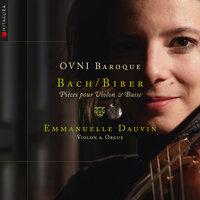 OVNI Baroque - Bach & Biber - Pièces pour violon et basse