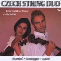 Czech String Duo Plays Martinů, Honegger, Ravel
