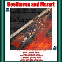 Mozart and Beethoven: Violin Concerto No. 5, K.219, "Turkish" - Violin Concerto, Op. 61