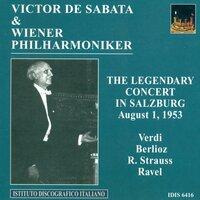 Verdi, G.: Overture To I Vespri Siciliani / Berlioz, H.: Le Carnaval Romain / Strauss, R.: Tod Und Verklarung (Vienna Philharmonic, De Sabata) (1953)