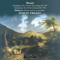 Mozart: Symphonies Nos. 39-40 – Debussy: Danses, L. 103