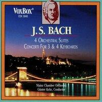 Bach: 4 Orchestral Suites & Concerti for 3 and 4 Keyboards