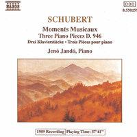 Schubert: 6 Moments Musicaux, D. 780 / 3 Piano Pieces, D. 946