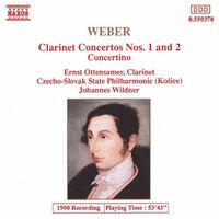 Weber: Clarinet Concertos Nos. 1 and 2