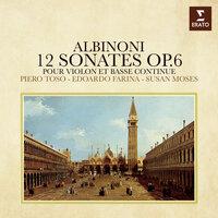 Albinoni: 12 Sonates pour violon et basse continue, Op. 6