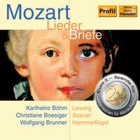 Mozart: Lieder and Briefe (Songs and Letters)