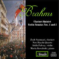 Brahms: Clarinet Quintet / Violin Sonatas Nos. 1 and 2