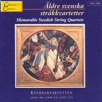 Äldre svenska stråkkvartetter, Vol. 3
