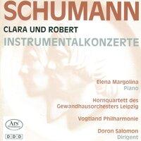 Schumann, R.: Concertstuck, Op. 86 / Schumann, C.: Piano Concerto, Op. 7 / Piano Concerto in F Minor
