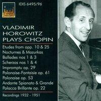 Chopin, F.: Piano Music (Vladimir Horowitz Plays Chopin) (1932-1953)