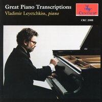 Great Piano Transcroptions