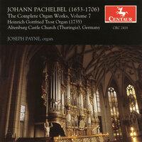 Pachelbel, J.: Organ Music, Vol. 7