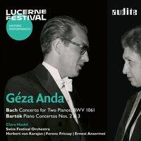 Géza Anda and Clara Haskil play Bach and Bartók (Lucerne Festival Historic Performances Vol. 17)