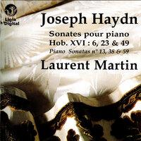 Haydn: Sonates pour piano HobXVI: 6, 23 & 49