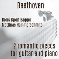 Beethoven: 2 Romantic Pieces For Guitar And Piano
